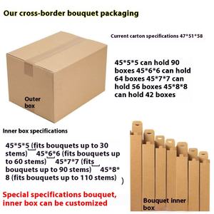 Oye Bouquets d'herbe de pampa éternelle personnalisables Arrangements floraux secs naturels de qualité supérieure avec touche naturelle - Product Image 3