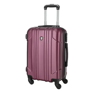 新しいスタイルのテクスチャABSトロリーハードケース荷物旅行トロリースーツケース