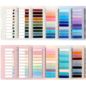 Kích thước tùy chỉnh kế hoạch chú thích sách cho tập tin nghiên cứu đầy màu sắc để làm danh sách lưu ý dính - Product Image 2