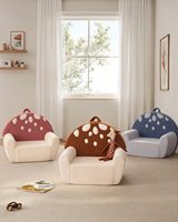 Fauteuil pliable pour enfants en mousse compressée, certifié CPC, personnalisé, pour salon, fabrication OEM/ODM en usine de matières premières