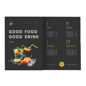 Service personnalisé bon marché A3 A4 <span class=keywords><strong>A5</strong></span> A6 affiche de Restaurant, livret de Menu, brochures, dépliants, <span class=keywords><strong>impression</strong></span> de dépliants - Product Image 3