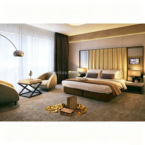 Hot Sale Modern Luxury Design Dubai Hotel <b>Complete</b> <b>Bed</b> Room Furniture BedRoom <b>Set</b> - Product Image 1