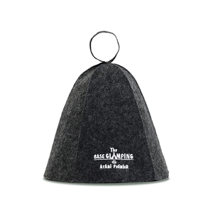 Vente en gros Chapeau de sauna écologique en feutre doux et réutilisable avec bonnets de douche avec logo personnalisé - Product Image 1
