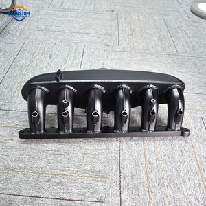 Для BMW E60 E61 E82 E88 E89 E71 E90 <span class=keywords><strong>E92</strong></span> 135i <span class=keywords><strong>335i</strong></span> N54 алюминиевый корпус дроссельной заслонки 6 Injetor впускной коллектор Топливная рейка - Product Image 5