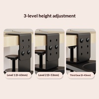 Soporte Ajustable para Tazas de Escritorio, Abrazadera Universal para Tazas de Café y Botellas de Agua, Agarre Mejorado para Varios Tamaños