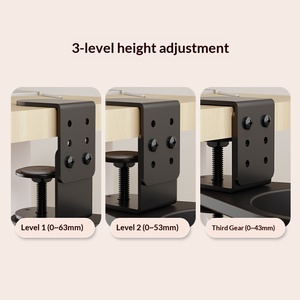Soporte ajustable para tazas de escritorio – Soporte universal con abrazadera para tazas de café y botellas de agua, agarre mejorado para varios tamaños – Ahorra espacio - Product Image 5