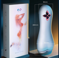 Masturbateur masculin automatique à succion et poussée, tête détachable blanche, stimulateur réaliste de vagin, jouet sexuel pour hommes