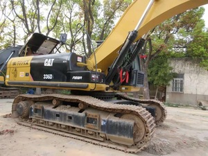 Excavateur d'occasion Cat 336 avec de faibles heures de travail Machines de construction du noyau du moteur Honda-Excavateur sur chenilles avec moteur à pompe à engrenages - Product Image 3