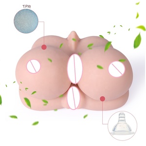 3D <span class=keywords><strong>Gros</strong></span> Seins <span class=keywords><strong>Femme</strong></span> Moule Artificiel Réel Vagin Tasse D'avion Mâle Masturbation Jouets Sexuels pour les hommes se masturber - Product Image 4