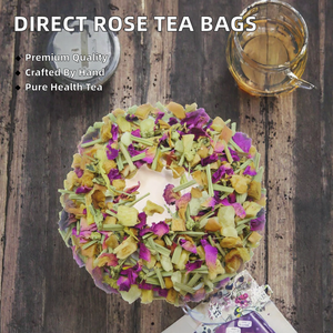 Factory Direct Blended Apple Fruity Loose Tea Bags-Slimming Winter Hot Drink Health Infusion Substitute Bottles 500g Bulk Top - Product Image 2