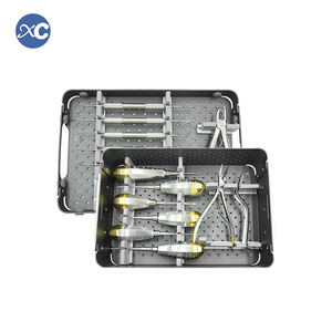 Kit de Instrumentos Quirúrgicos Veterinarios y Dentales Profesionales XC MEDICO - Manual de Acero Inoxidable para Clínica Veterinaria/Hospital de Mascotas - Product Image 1