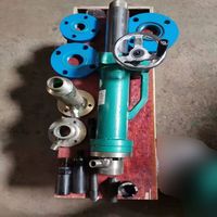 Machine de taraudage à chaud manuelle HT50 pour le perçage de tuyaux en fer en acier au carbone