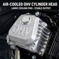 Moteur à essence commercial RATO E2H999 V-Twin, économique, durable, faible entretien, pour groupe électrogène