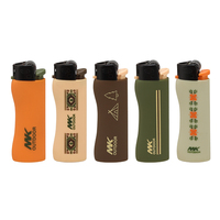 Briquet à silex en plastique au butane en gros, briquet à silex Honset Art pour cigares, briquet à gaz jetable à silex