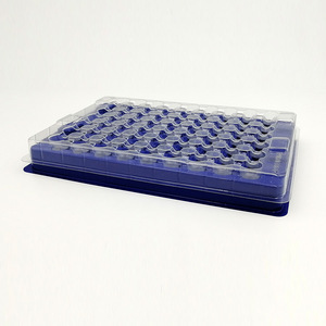 Protective Storage Display Trays Custom Blister Plastic Storage Tray with clear ild case