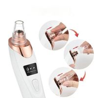 Appareil de nettoyage facial à aspiration pour points noirs, exfoliant, outil de beauté pour éliminer l'acné et les boutons, soin de la peau