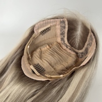 Perruque Bob en cheveux humains vierges bruts d'usine, avec closure en dentelle HD 3x5, sans colle, prête à porter, lisse ou ondulée, avec mèches grises, vente en gros