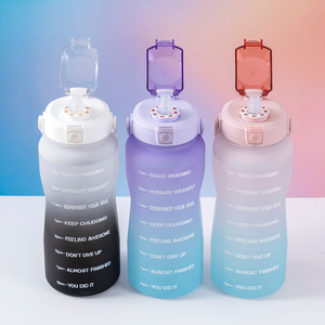 Botella de Agua con Asa Grande de 2.2L y Cápsulas de Sabor a Fruta Variadas para Aromatizar el Agua - Product Image 2