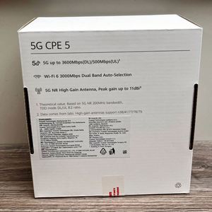 Router 5G Desbloqueado H158-381 5G CPE PRO 5, WiFi 6 Gigabit Inalámbrico de Doble Banda, 7.2Gbps, con Ranura para Tarjeta SIM, para Router HUAWEI 5G - Product Image 5