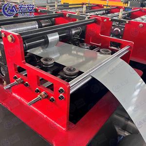 Ligne de formage de tuyaux de drainage entièrement automatique en acier inoxydable avec boîte de vitesses pour la construction - Product Image 2