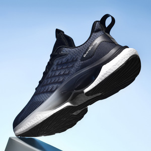 Chaussures de course pour hommes tendance à semelle intérieure très élastique en maille respirante avec semelle extérieure en Popcorn véritable pour un style décontracté et sportif, parfaites pour l'automne et l'hiver - Product Image 4