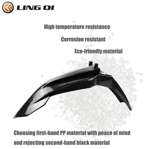 Garde-boue avant en plastique modifié LINGQI RACING SURRON Light Bee Gen 2 pour <span class=keywords><strong>moto</strong></span> tout-terrain SUR RON SUR-RON, kit de protection contre la boue - Product Image 3