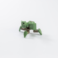 Service de personnalisation MGT FDM, service de prototypage rapide 3D, faible MOQ, mini robot vert, impression 3D