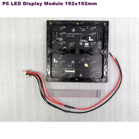 Module d'affichage LED d'intérieur P6 SMD RGB couleur pleine 192x192mm 32*32 pixels, panneau matriciel LED à changement de couleur