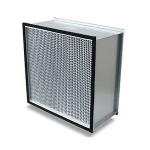 Sıcak satış yüksek kaliteli hava temizleyici ev pilili HEPA hava filtresi elemanı alüminyum çerçeve yüksek nem direnci