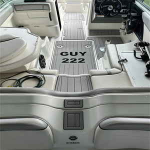 Plateforme de bain et tapis de cockpit en mousse EVA imitation teck pour bateaux Yamaha AR/<span class=keywords><strong>SA</strong></span>/SS 210 & 212 (2012-2018), style SeaDek MarineMat, auto-adhésif - Product Image 3