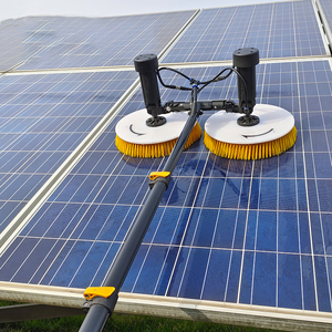Máquina de Limpieza de Paneles Solares, Herramienta de Limpieza de Paneles Solares, Cepillo de Limpieza de Paneles Solares de Doble Cabezal - Product Image 1