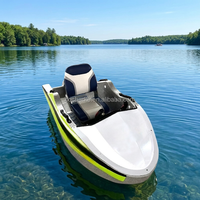 Bateau électrique personnalisé en forme de requin, très demandé, pour sports nautiques, jet ski, drift et surf