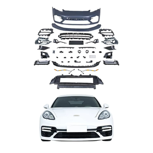 Kit de Carrocería Estilo Turbo S para <span class=keywords><strong>Panamera</strong></span> 970 a 971 (2009-2013) - Juego de Modificación de Parachoques Delantero y Parrilla de Ajuste Directo - Product Image 1