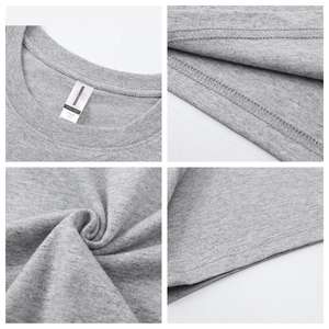 180g Cotton Heavyweight Dtg Sport Women Men's Oversized Tshirt Custom <strong>t</strong> <strong>Shirt</strong> Men for Heat Transfer Customized <strong>T</strong>-<strong>shirt</strong> Printing - Product Image 3