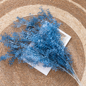 Planta Artificial de Seda de Hierba de Flor de Niebla, Decoración de Boda, Arreglo de Tallo Largo de Alta Simulación para Suelo - Product Image 6