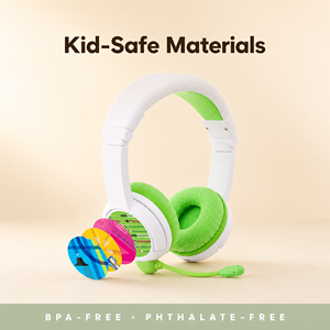 Audífonos Bluetooth Inalámbricos para Niños, con Cancelación de Ruido, Micrófono, Placas Personalizables, Libres de BPA, para Juegos - Product Image 2