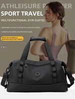 Sac de voyage en nylon personnalisé, grande capacité, imperméable, léger, sac de week-end, sac de sport pour la nuit, bagage à main