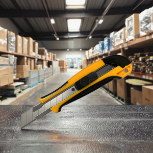 Công nghiệp nặng 18mm Dao tiện ích với chống trượt và phát hành lưỡi nhanh chóng cho bao bì xây dựng - Product Image 1