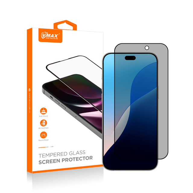 2.5D Silk Print Privacy Screen Protector for iPhone 18 Pro Anti-Spy Tempered Glass Film for iPhone 16E 17Air 15 14Plus 13 ProMax