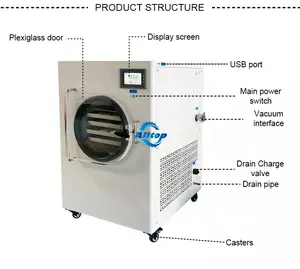 Europe Best Quality Best Quality China Manufacturer Machine Bee Milk 10kg Freeze Dryer For Food Candy