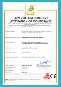 <span class=keywords><strong>Disyuntor</strong></span> <span class=keywords><strong>diferencial</strong></span> 3P + N Elcb RCCB RCD RCBO 25A 40A 63A AC B A Tipo Dispositivo de corriente residual - Product Image 2