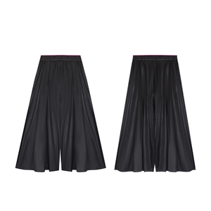 กางเกงขายาวทรงหลวมสไตล์เรโทรผ้าไหมอีโค่สำหรับผู้หญิงใส่สบายในฤดูร้อน - Product Image 1