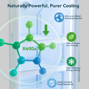 Meisda SC15 15L Mini Counter Top sô cô la hiển thị Cooler thương mại tủ lạnh - Product Image 5