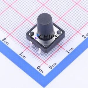 K2-1103DP-T4SW-04 Tactile Switch Through hole Component (THT)-4P,12x12mm Switch 2.5N Through Hole 12mm 12mm - Product Image 1