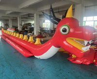 Usine en gros remorquable bateau dragon d'eau bateau banane gonflable pour la mer
