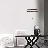 Luminaire suspendu moderne et créatif pour chevet et salle à manger, style nordique, pour îlot et table à manger ronde.