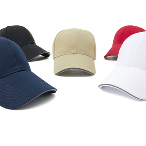 Tùy Chỉnh Đồng Bằng Có Cấu Trúc 6 Bảng Điều Chỉnh Mũ Bóng Chày Với Bánh Sandwich Phản Quang Brim Upf 50 + Ngoài Trời Mens Womens Hiệu Suất Chạy Cap - Product Image 3