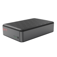 Stockage réseau NAS à 1 baie pour disques durs 2,5/3,5 pouces, stockage cloud personnel, serveur de sauvegarde de données pour le bureau à domicile A3PRO