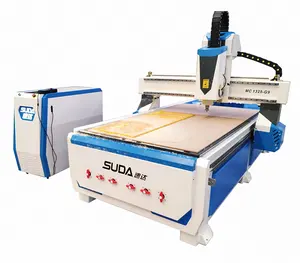 SUDA High Speed 7500W G9 CNC Machining Center 3 Axis with Vacuum Table For Advertising Material