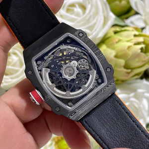 Reloj Mecánico Automático Ultrafino para Hombre, Modelo 67-02, Caja de Fibra de Carbono, Estilo Ejecutivo y Social de Alta Calidad - Product Image 5